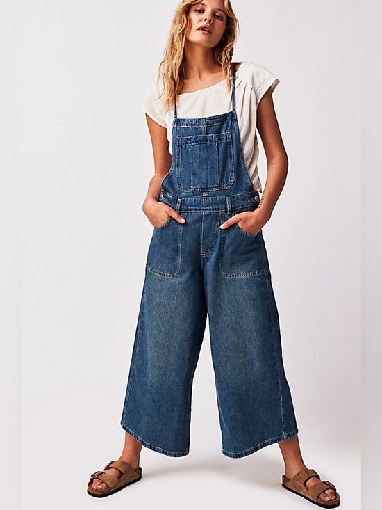 We The Free Denim - We The Free Canyonland Overalls size small